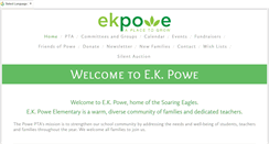 Desktop Screenshot of ekpowe.org